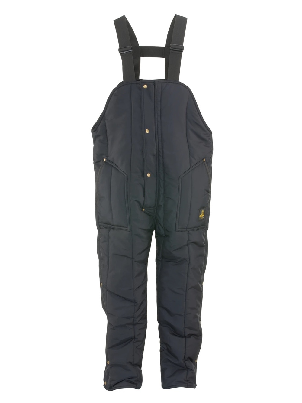RefrigiWear 0385R Insulated Black Bib Overalls size XL